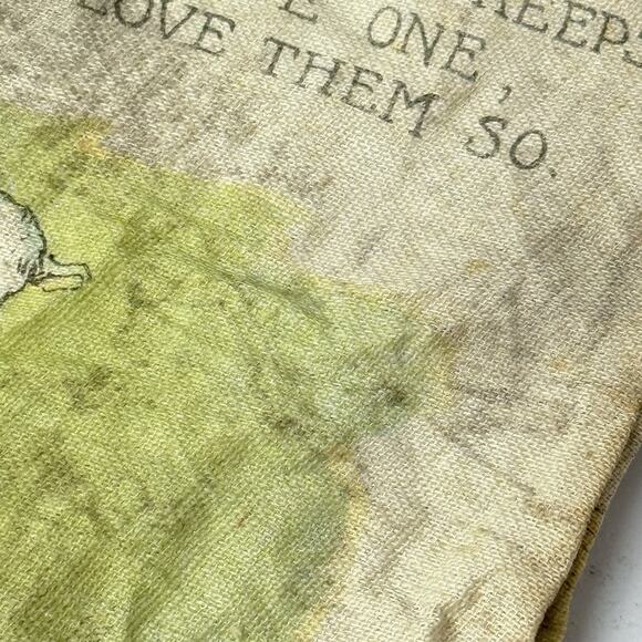 RARE Antique Saalfield Muslin Book "FOND PETS" 1928 Cloth Baby Book.‎ T63 - Picture 13 of 16